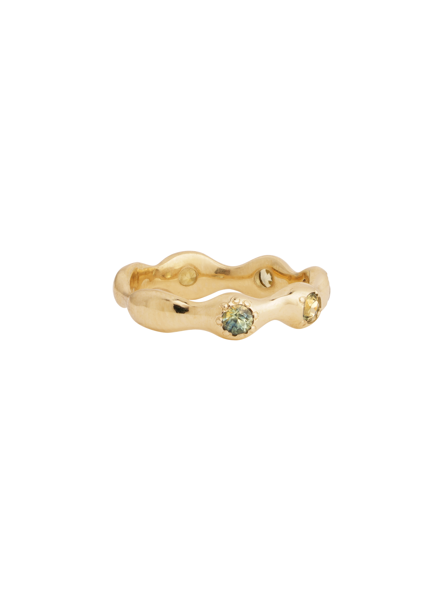 Organic sapphire band